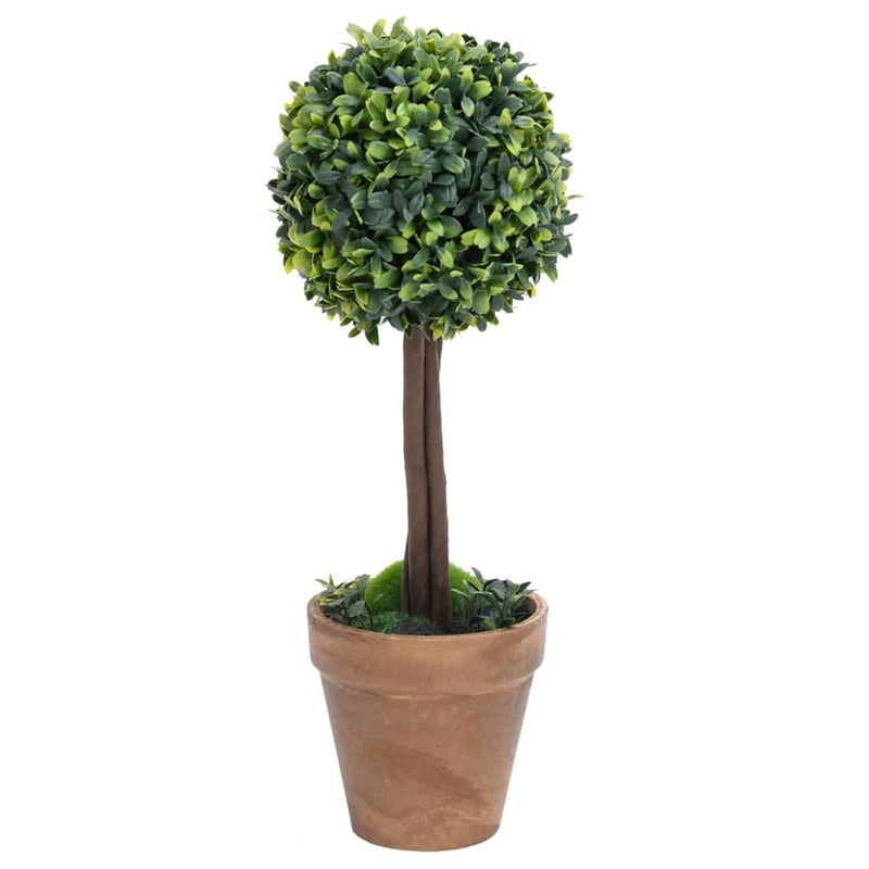 Kunstplanten Met Pot Buxus Bolvorming 33 Cm Groen