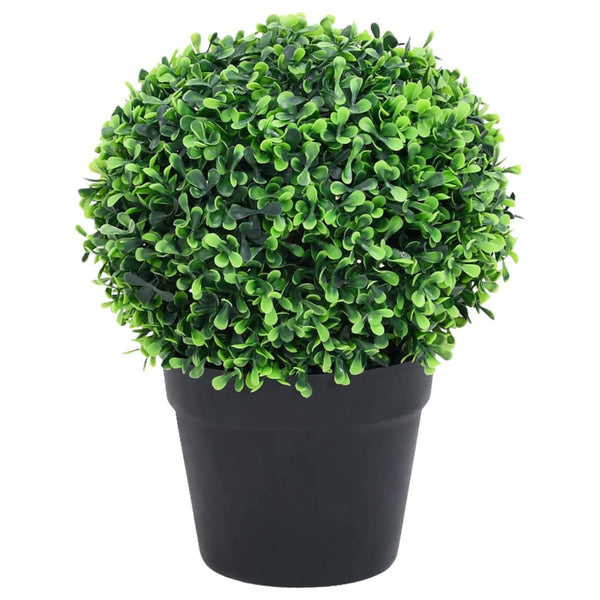 Kunstplanten Met Pot Buxus Bolvorming 37 Cm Groen