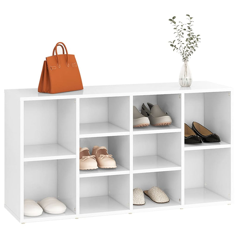 Schoenenbank 103X30X54,5 Cm Bewerkt Hout