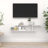 Wandgemonteerde Tv Plank Met Plank 125 X 18 X 23 Cm