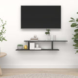 Wandgemonteerde Tv Plank Met Plank 125 X 18 X 23 Cm