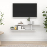 Wandgemonteerde Tv Plank Met Plank 125 X 18 X 23 Cm