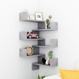 Wandhoekplank 40 X 40 X 49,5 Cm Bewerkt Hout