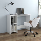 Bureau 102,5X35X75 Cm Bewerkt Hout Artisanaal Eikenkleur