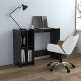 Bureau 102,5X35X75 Cm Bewerkt Hout Artisanaal Eikenkleur