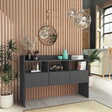 Dressoir 105X30X70 Cm Bewerkt Hout Kleurig