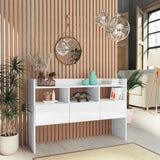 Dressoir 105X30X70 Cm Bewerkt Hout Kleurig