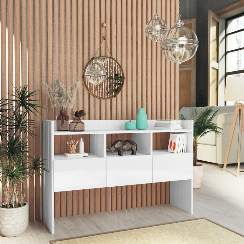 Dressoir 105X30X70 Cm Bewerkt Hout Kleurig