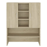 Wasmachinekast 70,5X25,5X90 Cm Sonoma Eikenkleurig
