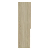 Wasmachinekast 70,5X25,5X90 Cm Sonoma Eikenkleurig