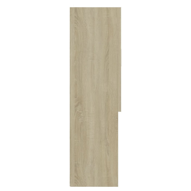 Wasmachinekast 70,5X25,5X90 Cm Sonoma Eikenkleurig