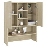 Wasmachinekast 70,5X25,5X90 Cm Sonoma Eikenkleurig
