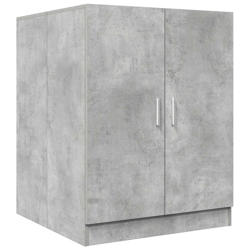 Wasmachinekast 71X71,5X91,5 Cm Betongrijs