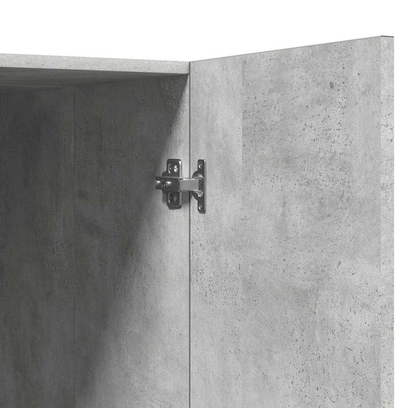 Wasmachinekast 71X71,5X91,5 Cm Betongrijs