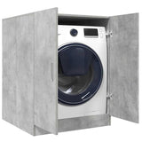 Wasmachinekast 71X71,5X91,5 Cm Betongrijs