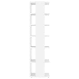 Schoenenkast 27,5X27X102 Cm Bewerkt Hout