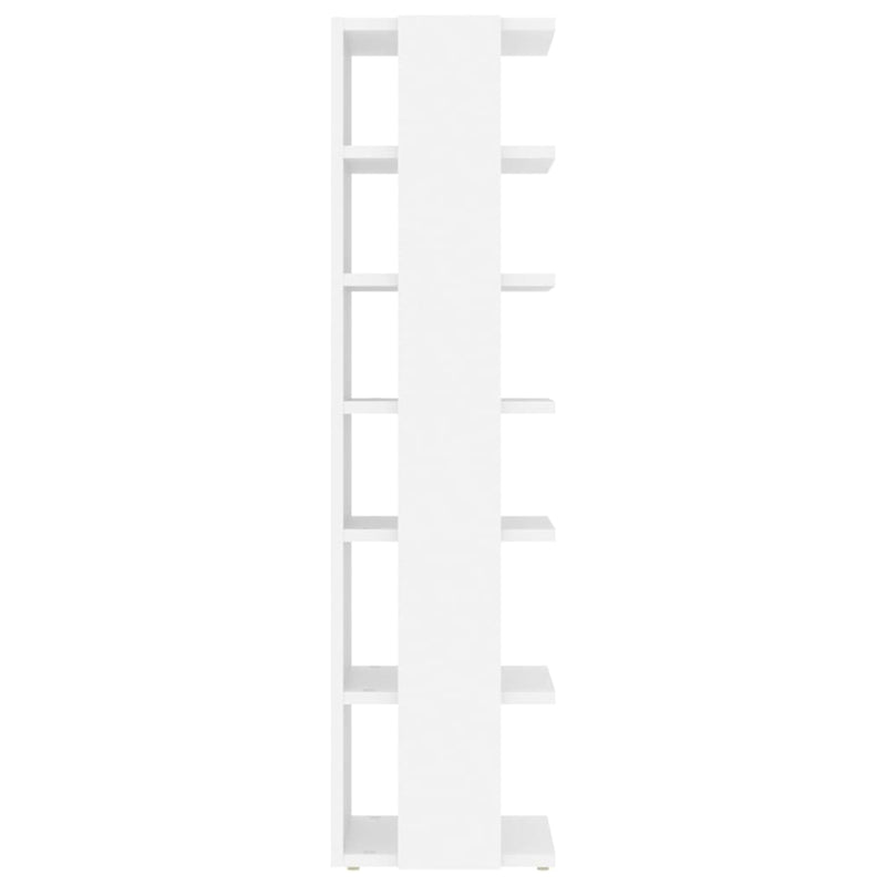Schoenenkast 27,5X27X102 Cm Bewerkt Hout