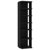 Schoenenkast 27,5X27X102 Cm Bewerkt Hout