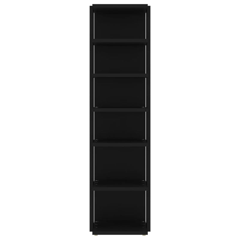 Schoenenkast 27,5X27X102 Cm Bewerkt Hout