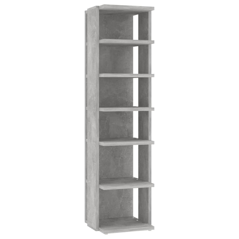 Schoenenkast 27,5X27X102 Cm Bewerkt Hout