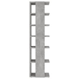 Schoenenkast 27,5X27X102 Cm Bewerkt Hout