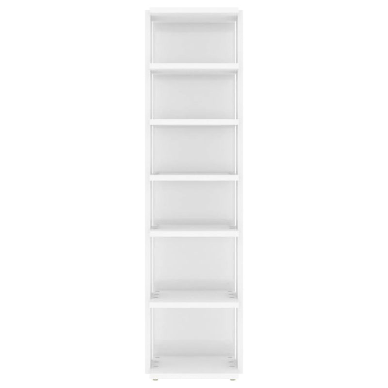 Schoenenkast 27,5X27X102 Cm Bewerkt Hout