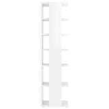 Schoenenkast 27,5X27X102 Cm Bewerkt Hout