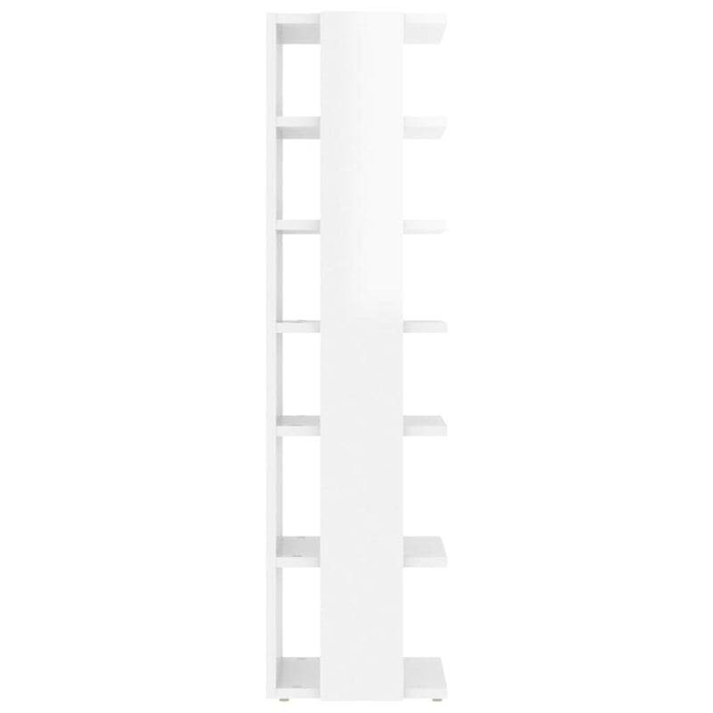 Schoenenkast 27,5X27X102 Cm Bewerkt Hout