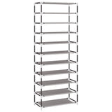 Schoenenkast 60X30X Stof Grijs
