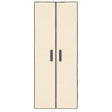 Schoenenkast 60X30X Stof Kleurig Crème