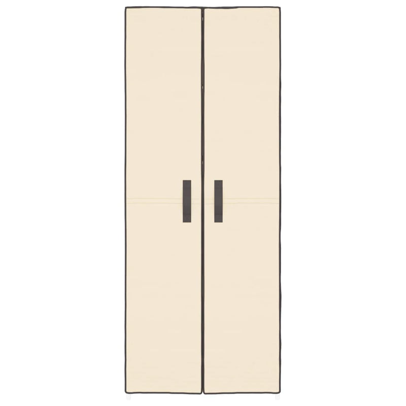 Schoenenkast 60X30X Stof Kleurig Crème
