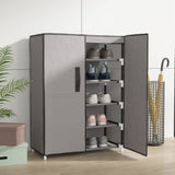 Schoenenkast 60X30X Stof Grijs