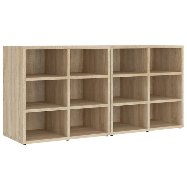 Schoenenkasten 52,5X30X50 Cm Kleurig Sonoma Eiken