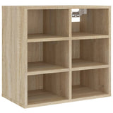 Schoenenkasten 52,5X30X50 Cm Kleurig Sonoma Eiken
