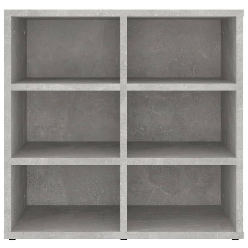 Schoenenkast 52,5X30X50 Cm Betongrijs