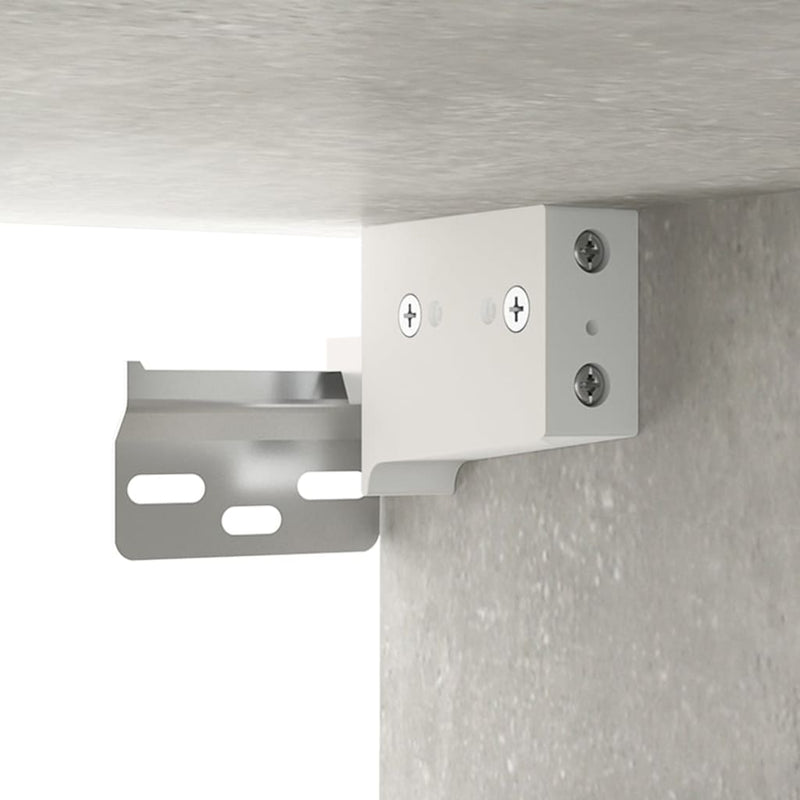Schoenenkast 52,5X30X50 Cm Betongrijs