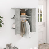 Halmeubel 97,5X37X99 Cm Bewerkt Hout Kleurig