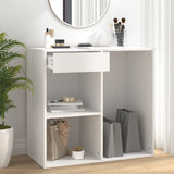 Cosmeticakast 80X40X75 Cm Bewerkt Hout Artisanaal Eikenkleur