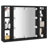 Spiegelkast Met Led-Verlichting 76X15X55 Cm