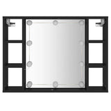 Spiegelkast Met Led-Verlichting 76X15X55 Cm