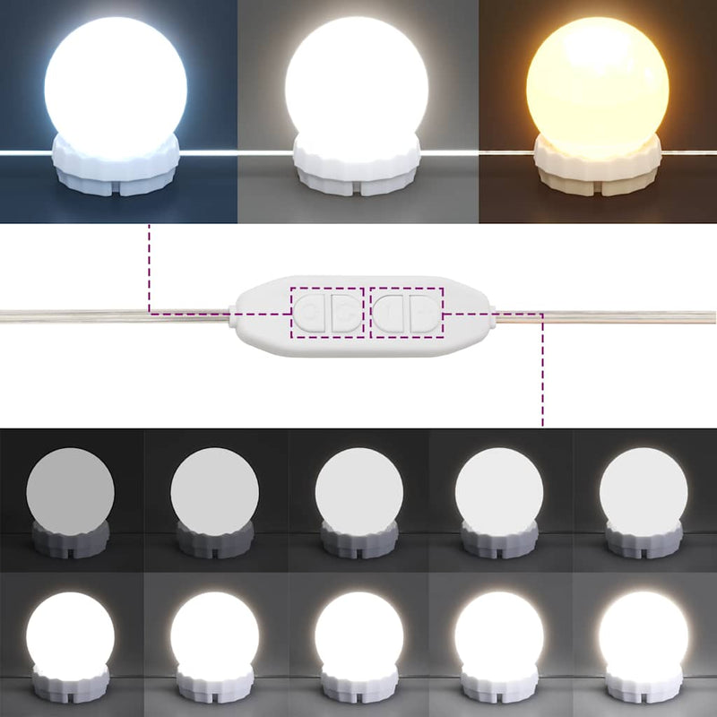 Spiegelkast Met Led-Verlichting 76X15X55 Cm