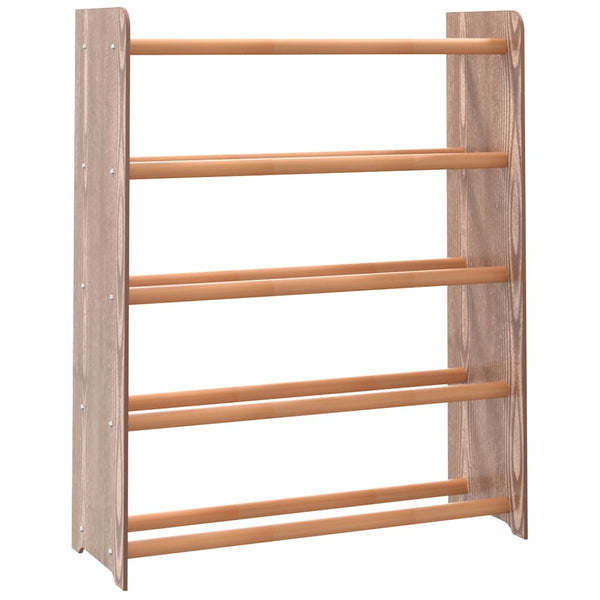 Schoenenrek 65X24X Bewerkt Hout Bruin