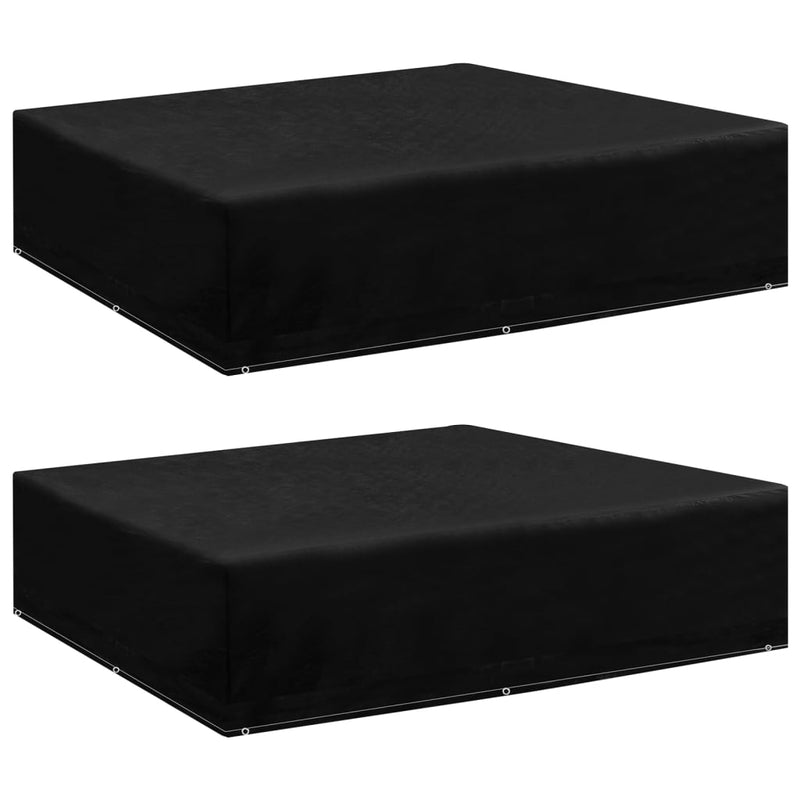 Tuinmeubelhoezen Poly Rattan 4-Persoons 113X113 Cm