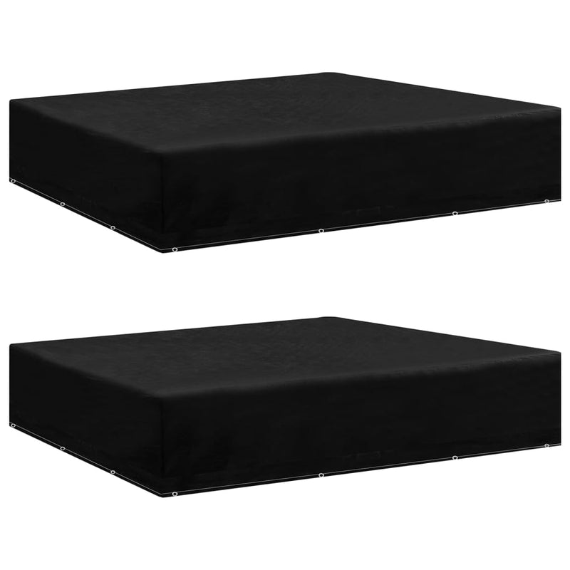 Tuinmeubelhoezen Poly Rattan 4-Persoons 113X113 Cm
