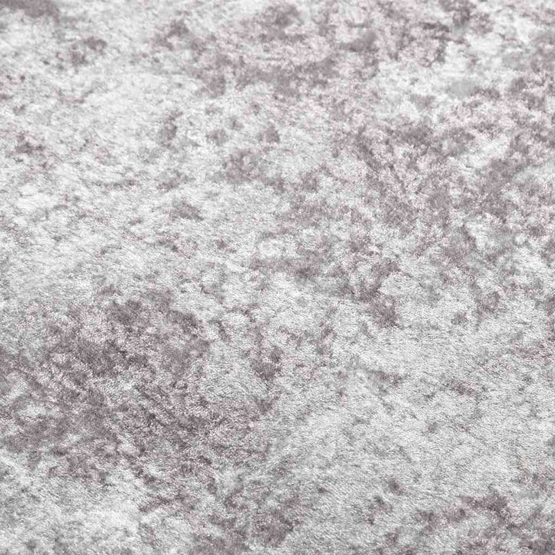 Vloerkleed Wasbaar Anti-Slip Grijs En Goud