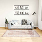 Vloerkleed Wasbaar Anti-Slip Beige En Goud