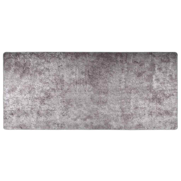 Vloerkleed Wasbaar Anti-Slip Grijs