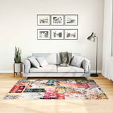 Vloerkleed Wasbaar Anti-Slip Meerkleurig Patchwork