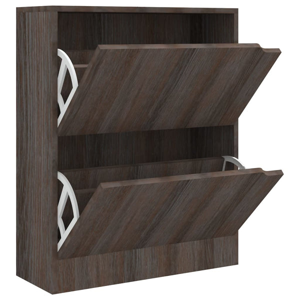 Schoenenkast 2 Deuren 59X24X Bewerkt Hout Sonoma Eiken