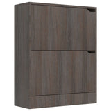 Schoenenkast 2 Deuren 59X24X Bewerkt Hout Sonoma Eiken